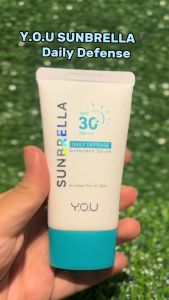 YOU Sunbrella Daily Defense Sunscreen Serum SPF30+ PA+++ UVA UVB Blue Light Defense Soothing & Hydrating 30ml