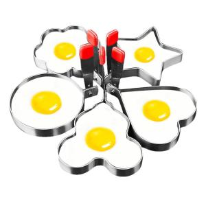 MENGCHUANG | Stainless Steel Egg Fryer Mold Heart Shape