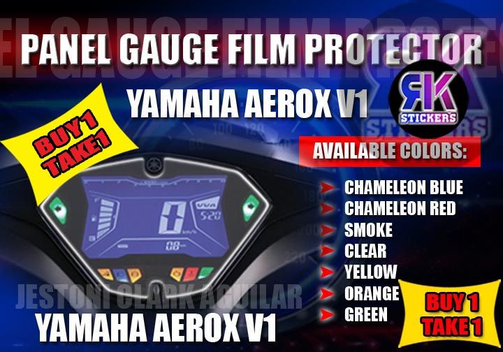 Panel Gauge Speedometer Protector for Yamaha Sniper 150 v1