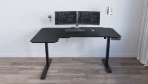 Single Motor Standing Desk /Smart Lifting Motorized and Height Adjustable Table Study/office Whork desk 59 inches 1.5M Mounted Wall Desk Stand Up Desk Frame - Lazada