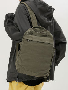 New Arrival Retro Japanese Washed Canvas Backpack Female Easiest for Match Mori Backpack Leisure Commute Literary Student Schoolbag