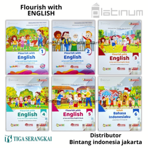 BAHASA INGGRIS/FLOURISH WITH ENGLISH Kelas 1 s/d 6 SD/MI Kurikulum Merdeka - PLATINUM