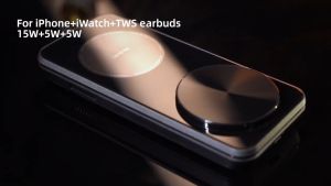 [SG] Mcdodo 3-in-1 Foldable Magnetic Wireless Charger | 20W Max High Power High Speed Fast Charging | Magsafe Charger for iPhone 14 13 12 iWatch AirPods TWS Earbuds