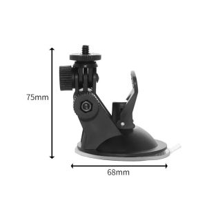 Suction Cup Car Camera Mount W/ Tripod Adapter & Phone Holder Universal Dash Mount for GoPro Hero 13-8 DJI Osmo Action Insta360