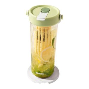 bablov | Portable Large Capacity Straw Cup for Making Tea