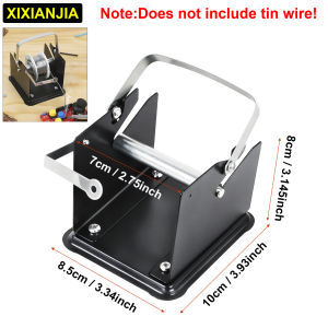 Toolour Solder Wire Stand Welding Wire Adjustable Roll Holder Solder Dispenser Reel Soldering Iron Holder Welding Tool