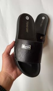 Dép Quai Ngang Nam Nữ Cao Cấp - Da Thời Trang Sang Trọng. Tengday Vietnam