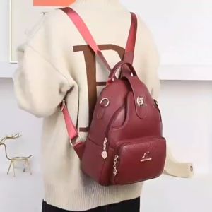 New Arrivals Tas Ransel Wanita Remaja Perempuan Kapasitas Besar Tas Punggung Cewek Kulit Import Terbaru