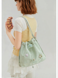 TOUTOU | Large Capacity Commute Tote Bucket Bag