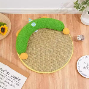 Hapetjoy Summer Wicker Pet Cooling Mat Physical Cooling Cat Pad Doll Cat Nest Ice Mat Dog Pad Cat And Dog Bed Home Comforter