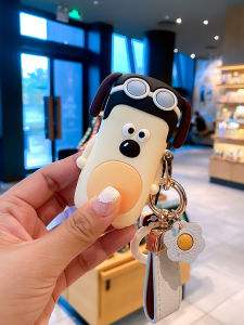 กระเป๋าใส่กุญแจรถยนต์ Honda Civic X HR-V สำหรับผู้หญิง วัสดุยางยืด สไตล์การ์ตูน เคสกุญแจรถยนต์แบบพกพาที่ทนทานและมีสไตล์