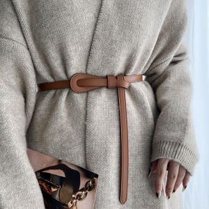 Women's Fashionable Real Leather Belt with Knot Decoration: Styling Tips & More