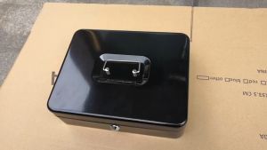 กล่องลิ้นชักเก็บเงิน ลิ้นชักเก็บเงิน กล่องเก็บเงินแบบพกพา กล่องเหล็ก กล่องเก็บตังค์ Cash Box