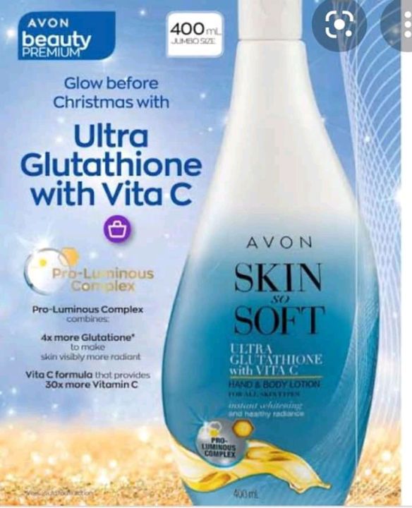 Avon SSS lotion with glutathione with vit c 400 ml