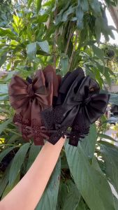 โบว์ติดผม เน็ตติดผม กิ๊บติดผม เครื่องประดับผม แฟชั่น อุปกรณ์ตกแต่งผม โบว์ใหญ่ โบว์พยาบาล ข้าราชการ hair bow