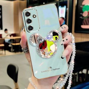 Phone Case For Samsung & OPPO: Mirror & Long Lanyard