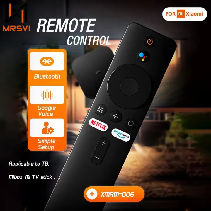 MRSVI XMRM-006 Bluetooth Voice Remote Control For Xiaomi MI Box S MI TV ...