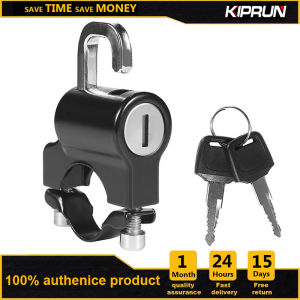 KIPRUN Helmet Lock Anti-theft Lock Universal Bicycles Portable Security Anti-Theft Fixed Helmet Lock for 22-28mm Handlebar