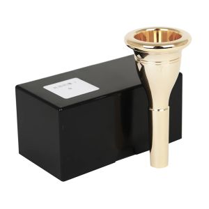 13.3mm Schocken 7 Large Shank Gold/Silver Plated Mouthpiece – Premium Tuba & Euphonium Replacement Mouthpiece