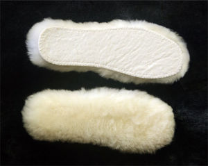 Australian Pure Wool Shoe Insoles Fur Leather Integrated Thickened Winter Boots Warm for Men Women Children Snow Boots