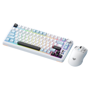 AULA | Customizable Game Mechanical Keyboard 75-layout Wireless Triple Mode Numeric Display S75pro