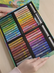 KUELOX Soft Oil Pastel Refill Pack – White/Black/Classic Colors 6 x 1pc