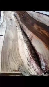 แผ่นไม้มะค่าแต้ ยาว198cm กว้าง54-60cm หนา2 นิ้ว ไม้แผ่นเดียว ไม้เนื้อแข็ง ท็อปไม้ ชั้นวางของ ชั้นวางของติดผนัง โต๊ะคอมพิวเตอร์