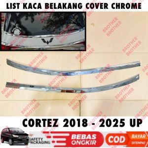 List Kaca Belakang Wuling Cortez 2018 2023 2024 2025 Cover Chrome