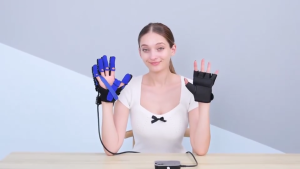 Stroke Gloves Rehabilitation Robot Gloves Hand Therapy Gloves Stroke Hand Therapy Equipment Stroke Recovery Hand Glove for Hemiplegia Stroke Arthritis Patients Finger Revovery