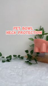 Perlindungan Leher Mangkuk Makanan Hewan Peliharaan: Pet Bowl Anti Semut & Tempat Makan Kucing Tinggi