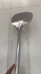 Sạn nhôm máy bay dày sạn xào rau sạn chiên cá nhôm nguyên chất chiên bánh xèo xào rau Size 53x15cm