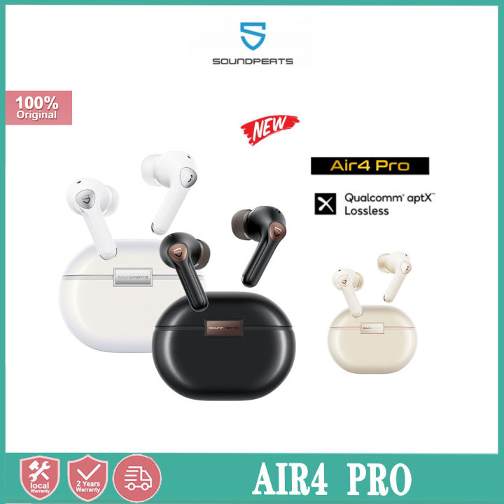 SoundPeats Air4 Pro in ear headphones Bluetooth 5.3 ANC noise