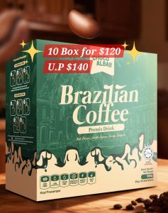 Choco Albab - Pure Brazilian Coffee naturally sweet rich creamy smooth with no white sugar added.