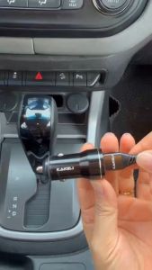 Tẩu sạc nhanh dây sạc điện thoại laptop trên xe hơi và ô tô thương hiệu Kakeli (mẫu mới)