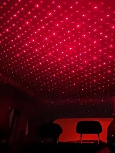 Romantic LED Starry Sky Night Light 5V USB Powered Galaxy Star Projector Lamp for Car Roof Room Ceiling Decor Plug and Play