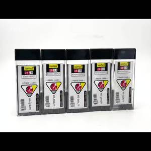 7Pcs/Set New Pressure Automatic Pencil 0.7mm With Eraser High Quality 2B Refill Paint Smooth Creative Writing Stationery Office