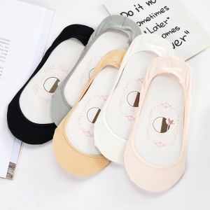 Womens Summer Flat Shoes with Non-Slip Invisible Socks