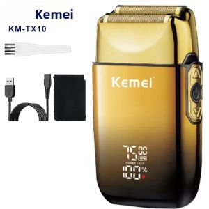 Kemei | Tông Đơ Cắt Tóc Kemei KM-TX10 T9 Dành Cho Nam Bộ Dụng Cụ Cạo Râu Chuyên Nghiệp Máy Cạo Râu Điện Bộ Dụng Cụ Chải Chuốt Có Thể Điều Chỉnh Độ Dài Lưỡi Dao Bằng Thép Không Gỉ