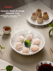 Food-grade Multi-hole Circular Steaming Dish