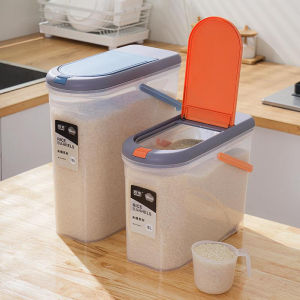 Moisture-proof Insect-proof Transparent Narrow Space Friendly Rice Container