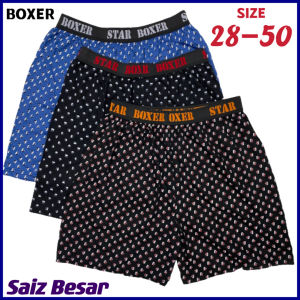 Plus Size Thailand KANE Men Boxer 100% Cotton briefs Men Short Seluar Dalam Lelaki Men Underwear