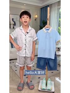 navigare kids | 5A Antibacterial Light Thin Short Sleeve T-Shirt