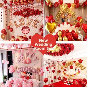 Creative Romantic Wedding Decorations Balloons