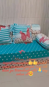 Sofa Bed Royal Foam No 1 Sofabed Busa Royal RK D23 Ukuran 200x180x15Cm Garansi 15 Tahun anti Kempes - Tempat Duduk dan Kasur Nyaman dengan Busa Royal RK D23 (NIKITA/Star Collection)