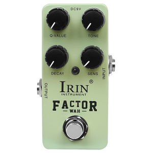 IRIN | IRIN Factor Wah Guitar Wah Effect Pedal Classic Wow Pedal Full Metal Shell Guitar Wah Pedal Electric Guitar Parts & Accessories