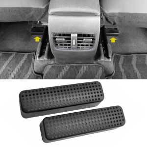 For toyota corolla cross 2021 2022 2023 Rear Under Seat Air Vent cover SUV Duct Outlet AC Grille Cap Anti-rubbish Interior car Accessories