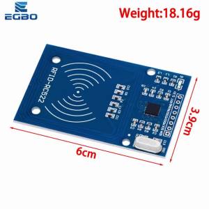 Mô-đun Đọc RFID MFRC-522 RC522 13.56MHz Giao Diện SPI Ghi Thẻ/chìa Khóa Từ Xa Cho Arduino Mạch Tích Hợp Logic SMD