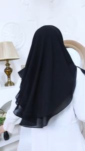 KHIMAR ASHIMA SWAROSKY REMPEL 2 LAYER CERUTY BABYDOLL BY NITA COLLECTION