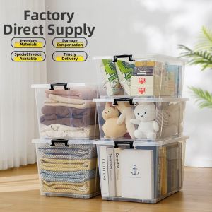 Transparent Plastic Storage Box