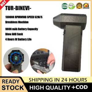 ⭐️【High Quality+In Stock】⭐️Pocket Jetfan Mini Turbo Jet Fan Turbo Violent Fan Handheld Brushless Motor 130000 RPM Wind Speed 52m/S Industrial Duct Fan